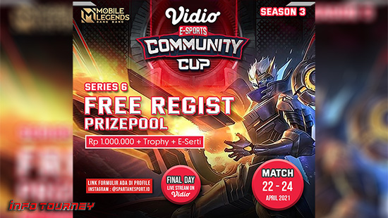 Turnamen Mobile Legends - Vidio Community Cup S6