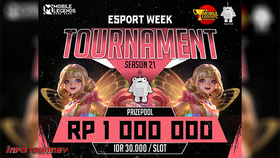 turnamen ml mlbb mole mobile legends mei 2021 esportweek season 21 logo