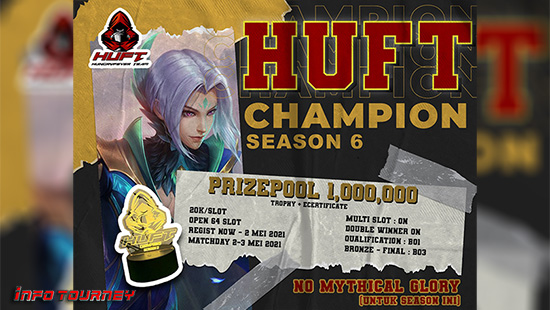 turnamen ml mlbb mole mobile legends mei 2021 huft championship season 6 logo 1