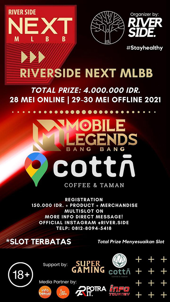 turnamen ml mlbb mole mobile legends mei 2021 riverside next mlbb poster