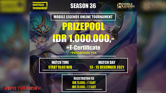 turnamen ml mlbb mole mobile legends desember 2021 goatzilla season 36 logo 1