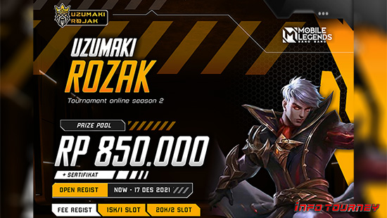 turnamen ml mlbb mole mobile legends desember 2021 uzumaki rojak season 2 logo