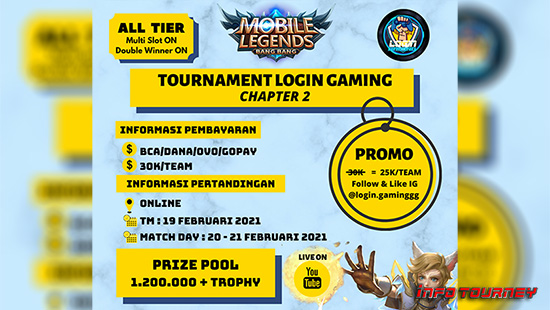 turnamen ml mlbb mole mobile legends februari 2021 login gaming chapter 2 logo
