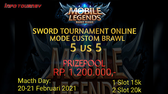 turnamen ml mlbb mole mobile legends februari 2021 sword custom brawl logo