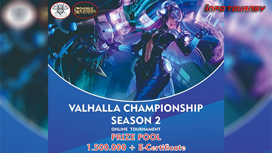 turnamen ml mlbb mole mobile legends februari 2021 valhalla championship season 2 logo