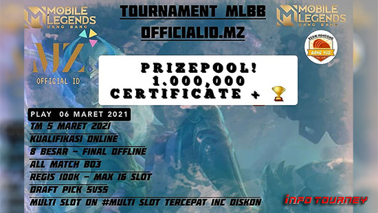 turnamen ml mlbb mole mobile legends maret 2021 official id mz season 5 logo