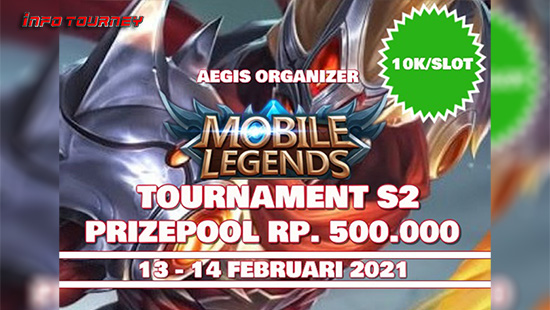 turnamen ml mlbb mole mobile legends februari 2021 aegis organizer season 2 logo