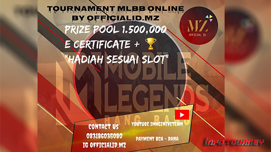 turnamen ml mlbb mole mobile legends februari 2021 official id mz logo