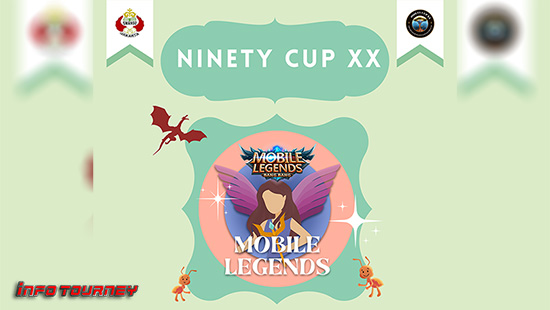 turnamen ml mlbb mole mobile legends agustus 2021 ninety cup xx logo