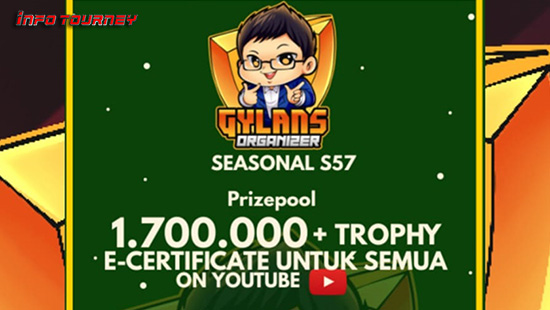 turnamen ml mlbb mole mobile legends juli 2021 gylans season 57 logo