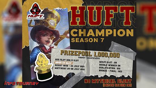 turnamen ml mlbb mole mobile legends juli 2021 huft championship season 7 logo