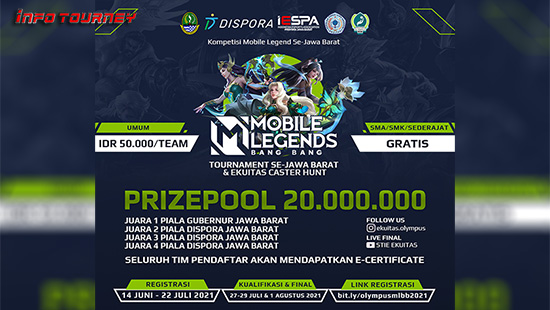 turnamen ml mlbb mole mobile legends juli 2021 ekuitas olympus 2021 logo 1