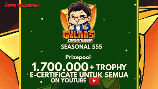 turnamen ml mlbb mole mobile legends juli 2021 gylans season 55 logo