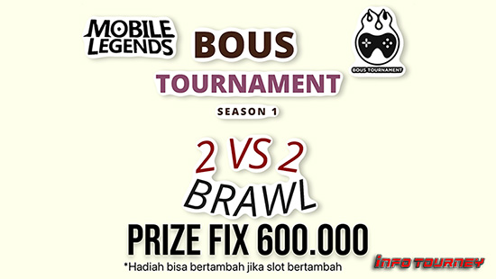 turnamen ml mlbb mole mobile legends juni 2021 bous 2vs2 brawl season 1 logo