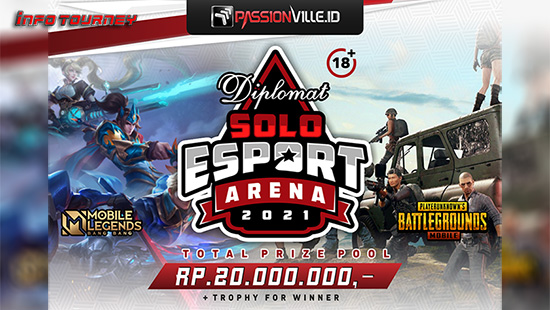 turnamen ml mlbb mole mobile legends april 2021 diplomat solo esport arena 2021 logo