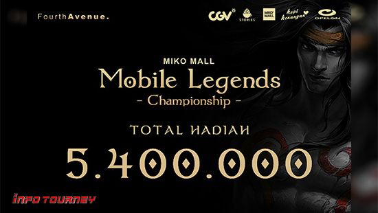 turnamen ml mlbb mole mobile legends april 2021 miko mall championship logo