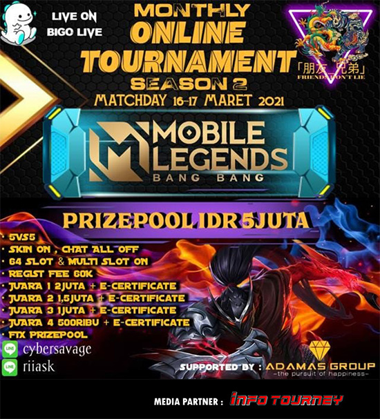 turnamen ml mlbb mole mobile legends maret 2021 friends dont lie season 2 poster 1