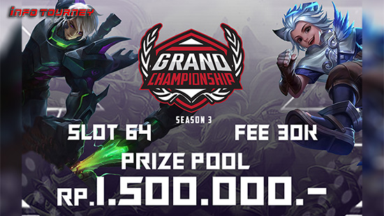 turnamen ml mlbb mole mobile legends maret 2021 grand championship season 3 logo