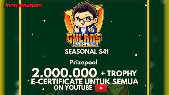 turnamen ml mlbb mole mobile legends maret 2021 gylans season 41 logo