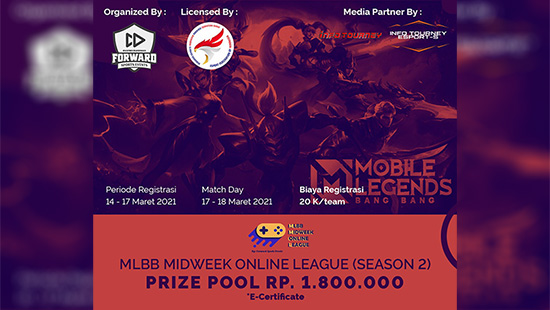 turnamen ml mlbb mole mobile legends maret 2021 mml season 2 logo