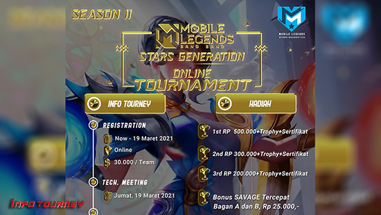 turnamen ml mlbb mole mobile legends maret 2021 msg season 2 logo