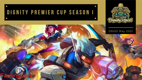 turnamen ml mlbb mole mobile legends mei 2021 dignity premier cup season 1 logo