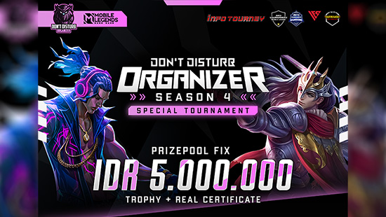 turnamen ml mlbb mole mobile legends mei 2021 dont disturb season 4 logo