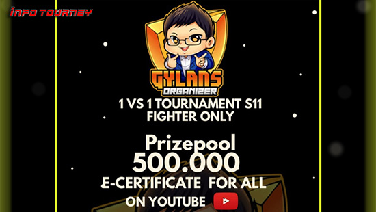 turnamen ml mlbb mole mobile legends mei 2021 gylans 1vs1 season 11 logo