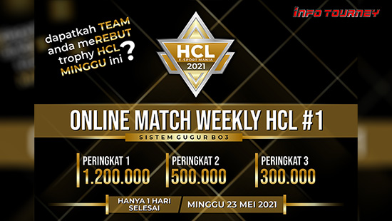 turnamen ml mlbb mole mobile legends mei 2021 hcl 1 2021 logo