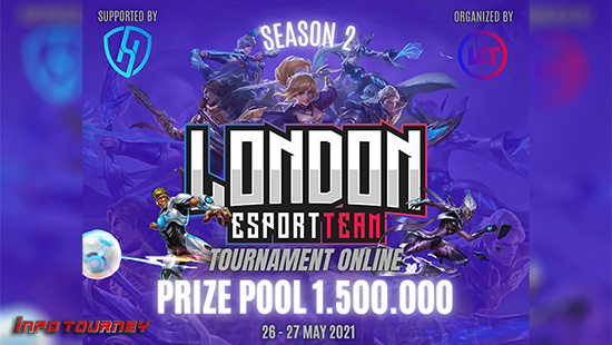 turnamen ml mlbb mole mobile legends mei 2021 london esport team season 2 logo