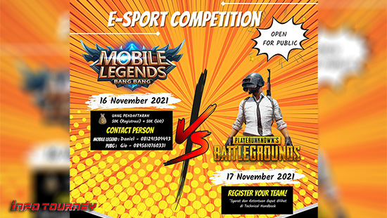 turnamen ml mlbb mole mobile legends november 2021 covic 21 logo