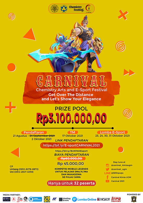 turnamen ml mlbb mole mobile legends oktober 2021 carnival 2021 poster 1