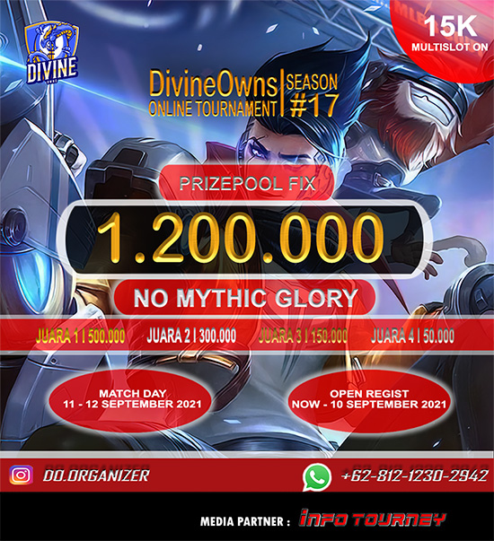 turnamen ml mlbb mole mobile legends september 2021 do organizer season 17 poster