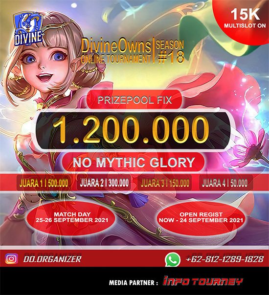 turnamen ml mlbb mole mobile legends september 2021 do organizer season 18 poster 2
