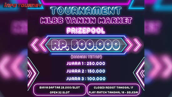 turnamen ml mlbb mole mobile legends september 2021 yann market logo