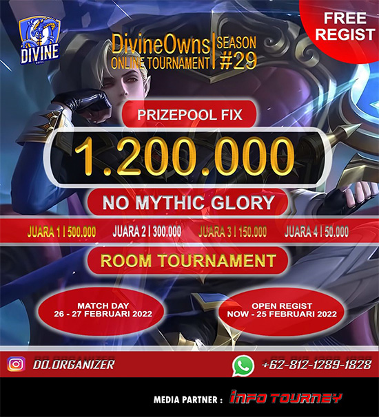 turnamen ml mlbb mole mobile legends februari 2022 do organizer season 29 poster 1