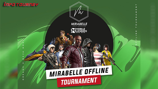 turnamen ml mlbb mole mobile legends januari 2022 mirabelle offline logo