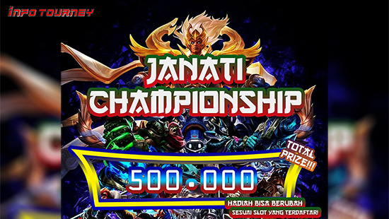 turnamen ml mlbb mole mobile legends juni 2022 janati championship logo
