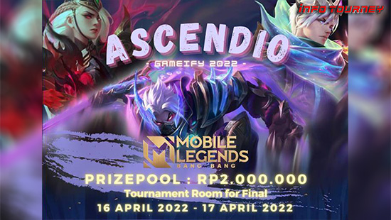 turnamen ml mlbb mole mobile legends april 2022 ascendio logo