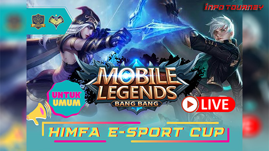 turnamen ml mlbb mole mobile legends maret 2022 himfa esport cup logo