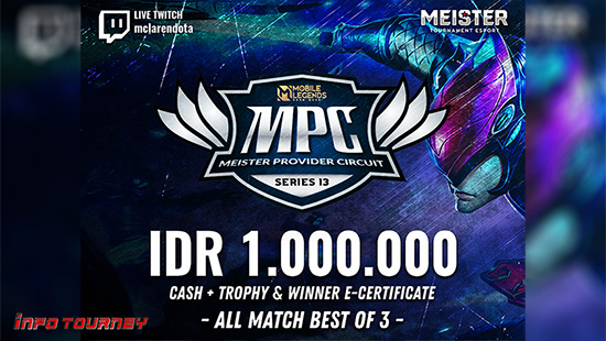 turnamen ml mlbb mole mobile legends mei 2022 meister pro circuit season 13 logo