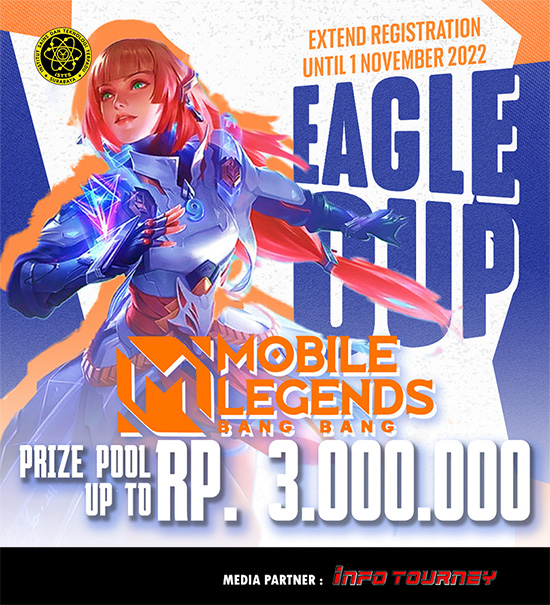 turnamen ml mlbb mole mobile legends november 2022 eagle cup 2022 poster