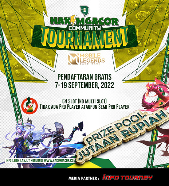 turnamen ml mlbb mole mobile legends september 2022 hakimgacor community poster