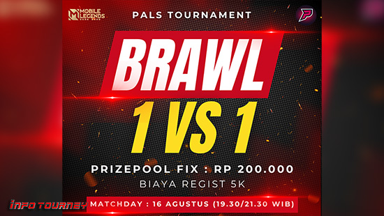 turnamen ml mlbb mole mobile legends agustus 2024 pals 1vs1 brawl 2 logo