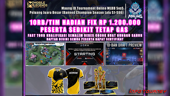 turnamen ml mlbb mole mobile legends maret 2023 maung id season 67 logo