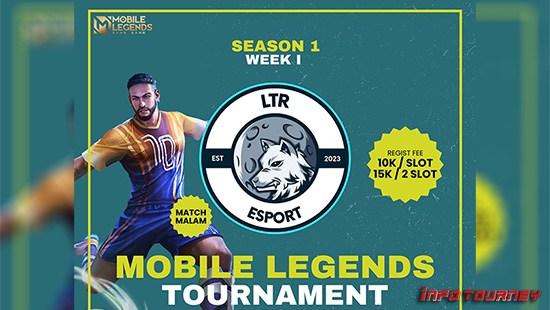 turnamen ml mlbb mole mobile legends mei 2023 ltr esport season 1 week 1 logo