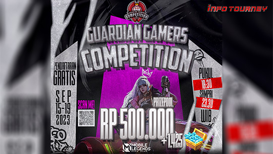 turnamen ml mlbb mole mobile legends september 2023 guardian gamers season 2 logo