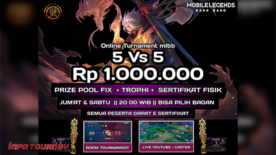 turnamen ml mlbb mole mobile legends agustus 2024 prince organizer 2 logo