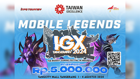 turnamen ml mlbb mole mobile legends agustus 2024 igx tangerang 2024 logo