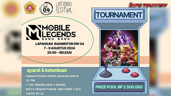 turnamen ml mlbb mole mobile legends agustus 2024 jafest volume 3 logo